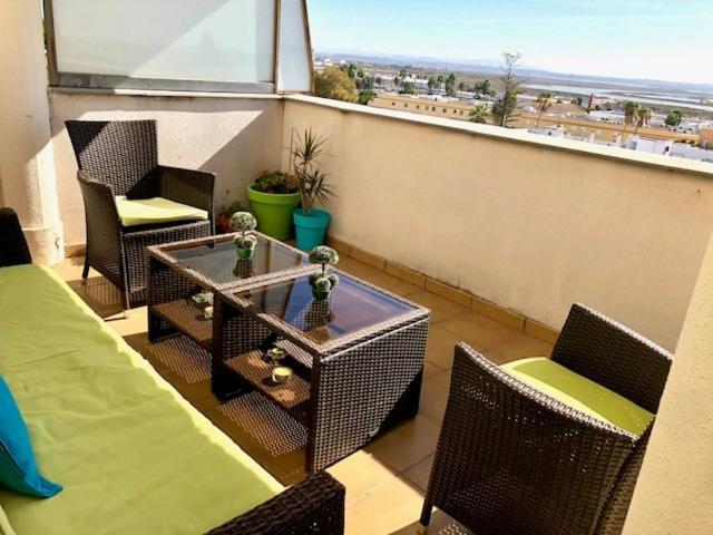 Apartamento GATU Ático Vistas Marineras parking, piscina, terraza, wifi El Puerto de Santa María Exterior foto