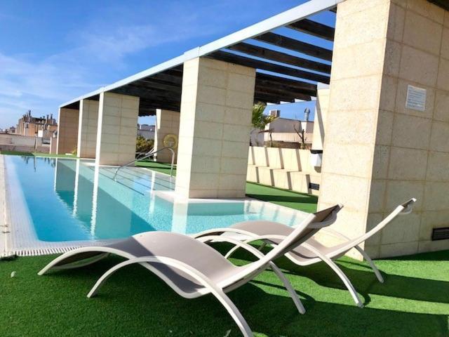 Apartamento GATU Ático Vistas Marineras parking, piscina, terraza, wifi El Puerto de Santa María Exterior foto