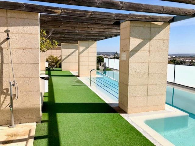 Apartamento GATU Ático Vistas Marineras parking, piscina, terraza, wifi El Puerto de Santa María Exterior foto