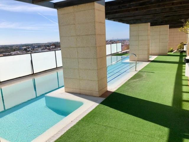 Apartamento GATU Ático Vistas Marineras parking, piscina, terraza, wifi El Puerto de Santa María Exterior foto